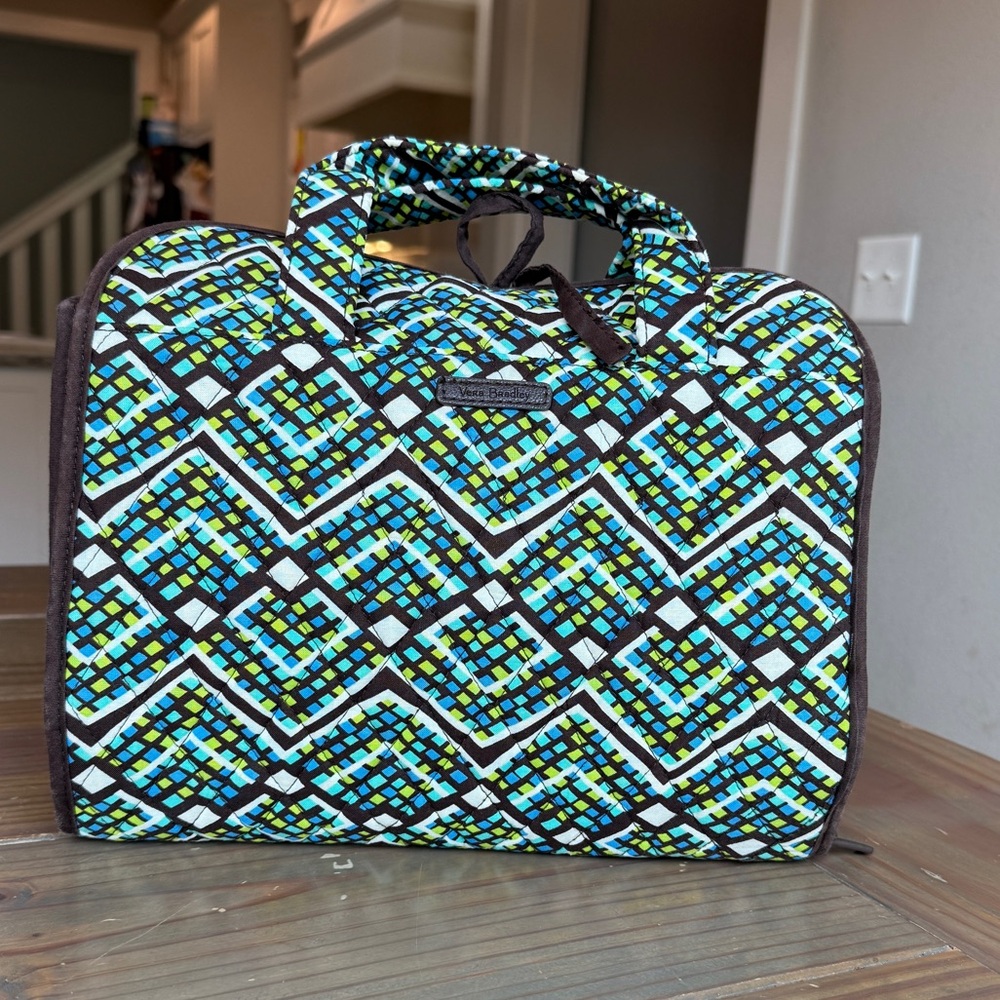 Vera Bradley RAIN FOREST Cotton Large Hanging Organizer